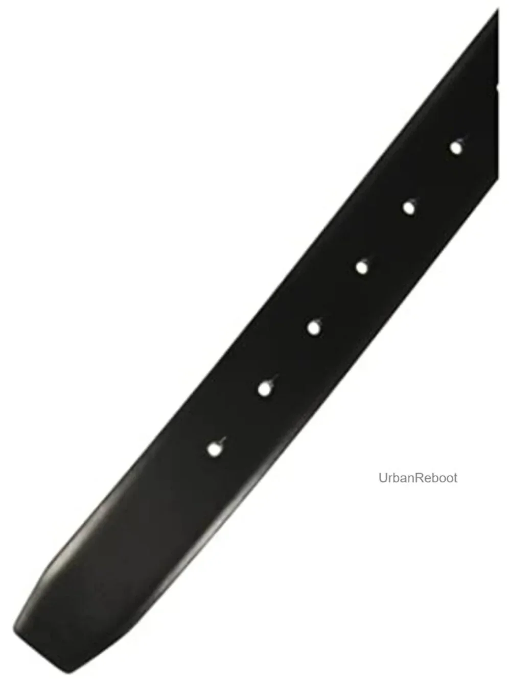Men's 100% Bonded Leather Reversible Belt with Silver Plaque Buckle
